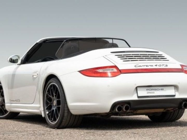 Porsche 997 Porsche 997 911 Carrera 4 GTS Cabrio/ garantie porsche  blanc - 4