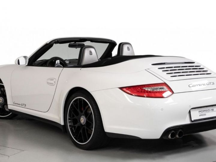 Porsche 997 Porsche 997 911 Carrera GTS Cabrio SportChrono Garantie porsche approved blanc - 2