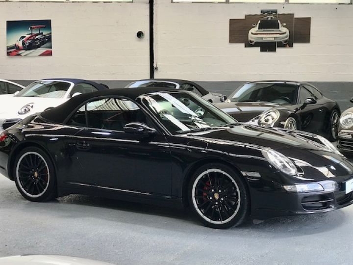 Porsche 997 PORSCHE 997 CARRERA 4S CABRIOLET 3.8 381CV /X51 /XLF /CARBONE /DEPT EXCLUSIF / SUPERBE Noir - 18