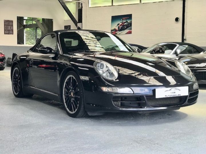 Porsche 997 PORSCHE 997 CARRERA 4S CABRIOLET 3.8 381CV /X51 /XLF /CARBONE /DEPT EXCLUSIF / SUPERBE Noir - 3