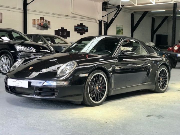 Porsche 997 PORSCHE 997 CARRERA 4S CABRIOLET 3.8 381CV /X51 /XLF /CARBONE /DEPT EXCLUSIF / SUPERBE Noir - 2