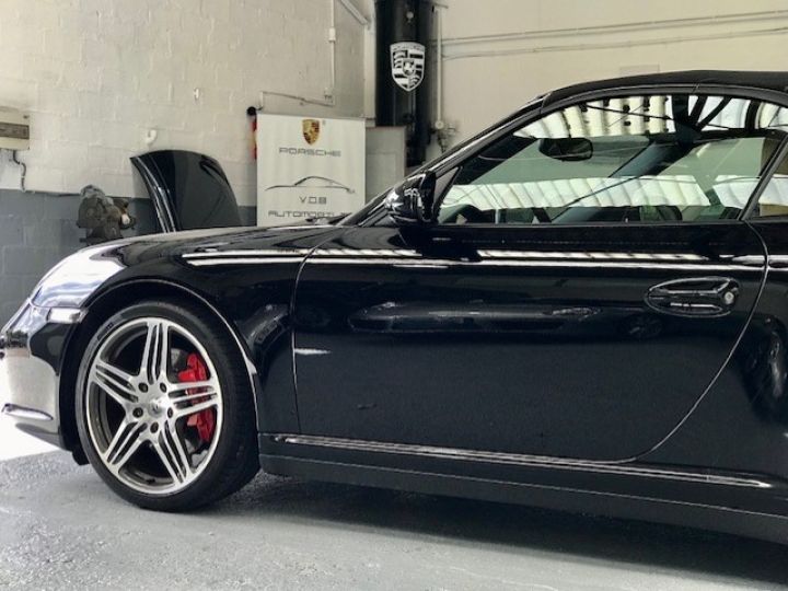 Porsche 997 PORSCHE 997 CARRERA 4S CABRIOLET 3.8 385CV PDK /PSE/CHRONO /VENTILES / FULL / 64500 KMS Noir - 5