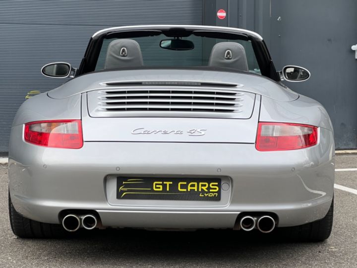 Porsche 997 Porsche 997 Carrera 4S Cabriolet - Crédit 897 Euros Par Mois - état Irréprochable - PCCB - PSE - Chrono - Cuir étendu Argent Gt - 6