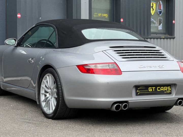 Porsche 997 Porsche 997 Carrera 4S Cabriolet - Crédit 897 Euros Par Mois - état Irréprochable - PCCB - PSE - Chrono - Cuir étendu Argent Gt - 12