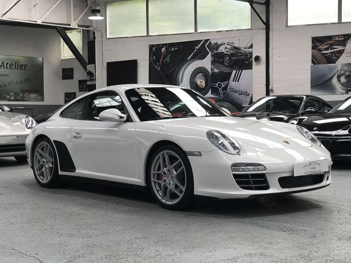 Porsche 997 PORSCHE 997 CARRERA 4S PDK 3.8 385CV /CHRONO /PSE /CHASSIS SPORT/126000KMS Blanc - 6