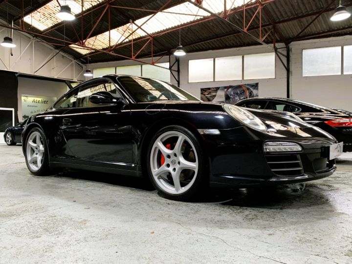 Porsche 997 PORSCHE 997 CARRERA 4S PDK 3.8 385CV / CHRONO / TOE / 1 MAIN Noir - 2