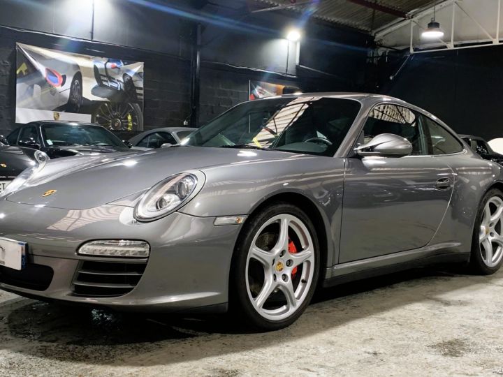 Porsche 997 PORSCHE 997 CARRERA 4S PDK 3.8 385CV/ FRANCE / CHRONO / TOE/ SUPERBE Gris Meteor - 2