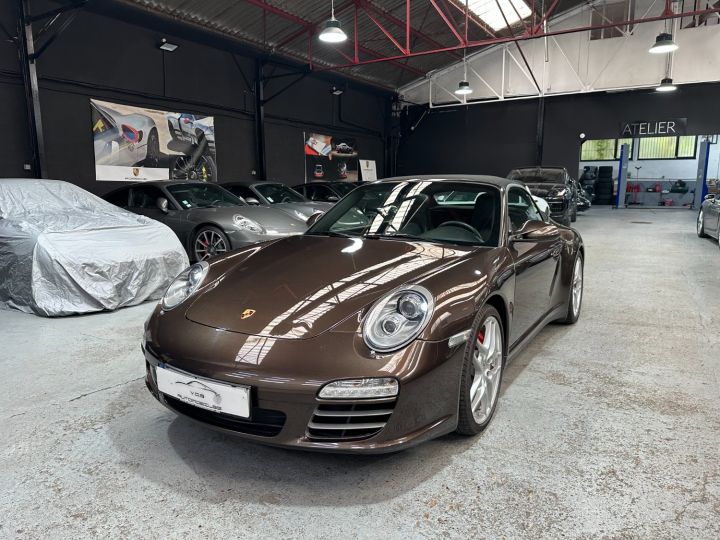 Porsche 997 PORSCHE 997 CARRERA 4S PDK CABRIOLET 3.8 385CV/ CHRONO/PSE/ VENTILE / FULL OPTIONS Macadamia - 4