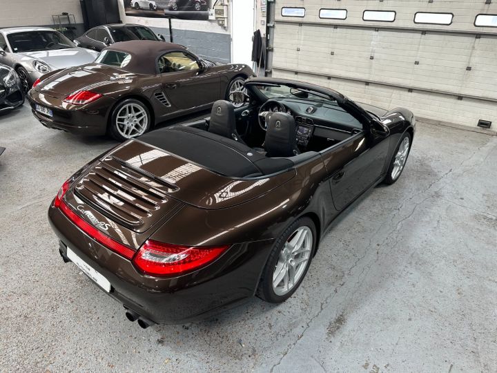 Porsche 997 PORSCHE 997 CARRERA 4S PDK CABRIOLET 3.8 385CV/ CHRONO/PSE/ VENTILE / FULL OPTIONS Macadamia - 9