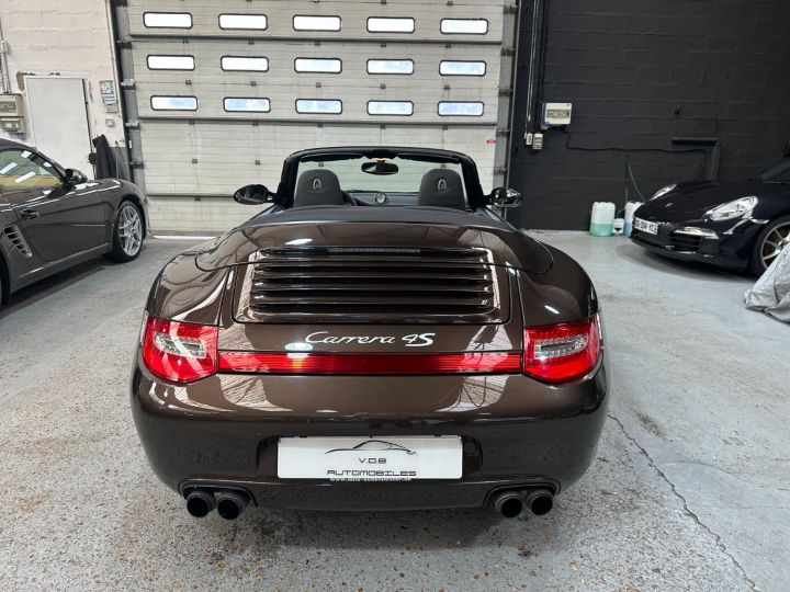 Porsche 997 PORSCHE 997 CARRERA 4S PDK CABRIOLET 3.8 385CV/ CHRONO/PSE/ VENTILE / FULL OPTIONS Macadamia - 10