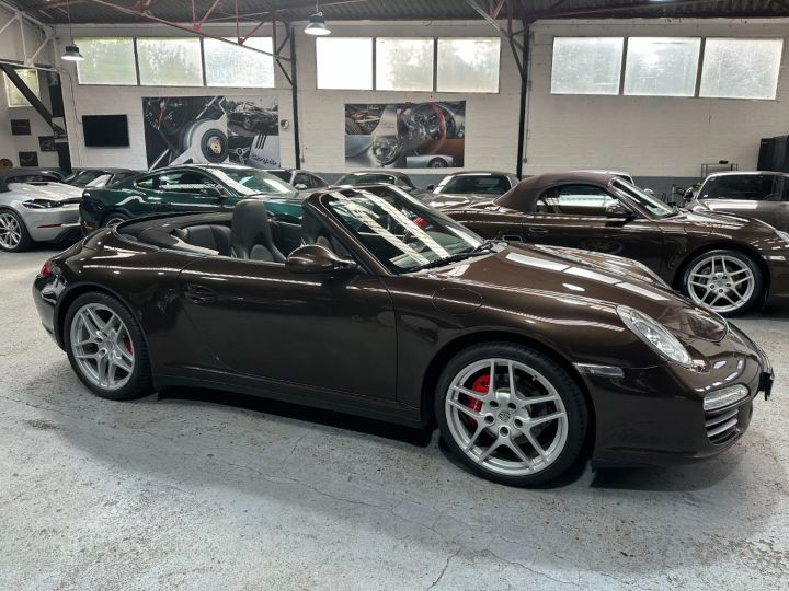 Porsche 997 PORSCHE 997 CARRERA 4S PDK CABRIOLET 3.8 385CV/ CHRONO/PSE/ VENTILE / FULL OPTIONS Macadamia - 19