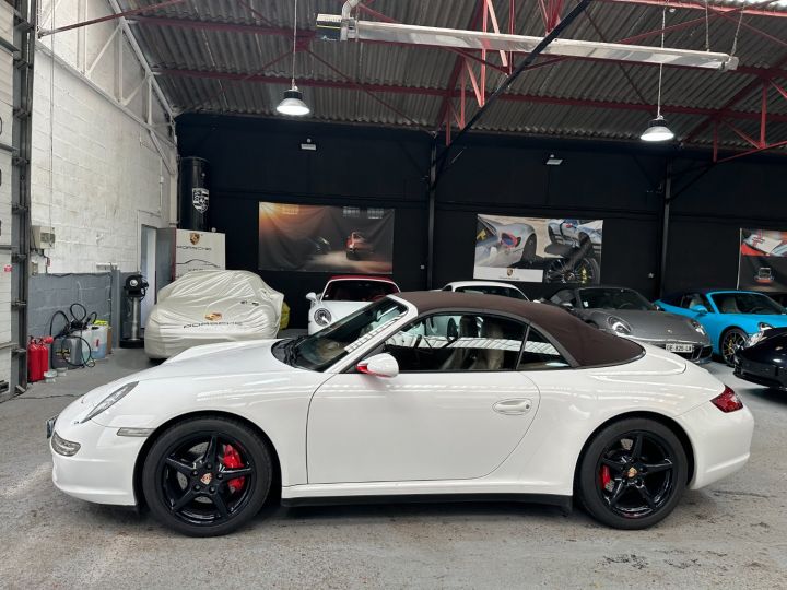 Porsche 997 PORSCHE 997 CARRERA 4S TIPTRONIC S 3.8 355CV / CHRONO /PSE / SUPERBE Blanc - 3