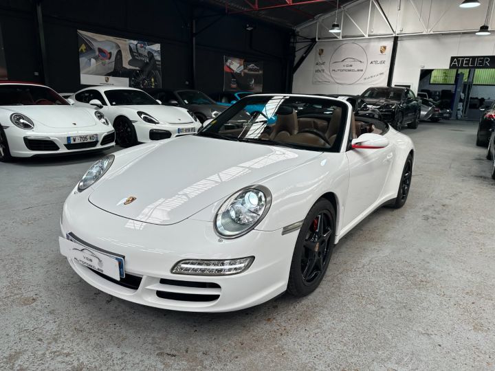 Porsche 997 PORSCHE 997 CARRERA 4S TIPTRONIC S 3.8 355CV / CHRONO /PSE / SUPERBE Blanc - 9