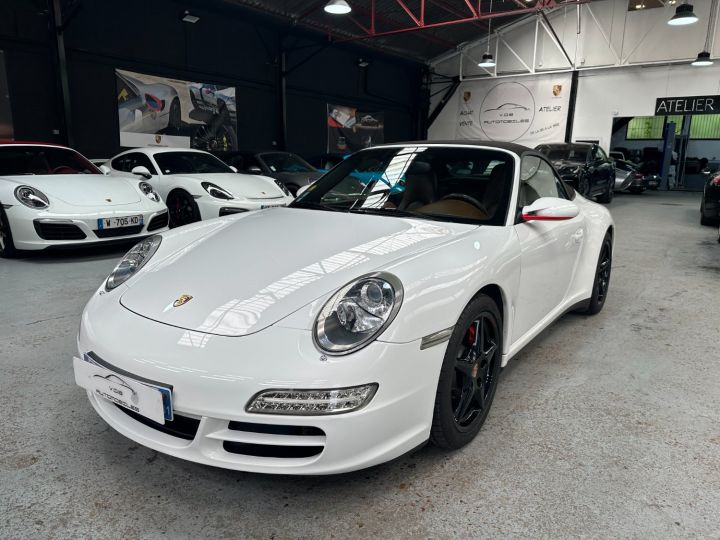 Porsche 997 PORSCHE 997 CARRERA 4S TIPTRONIC S 3.8 355CV / CHRONO /PSE / SUPERBE Blanc - 1