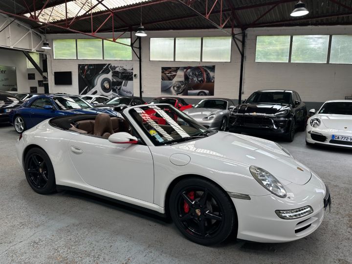 Porsche 997 PORSCHE 997 CARRERA 4S TIPTRONIC S 3.8 355CV / CHRONO /PSE / SUPERBE Blanc - 26