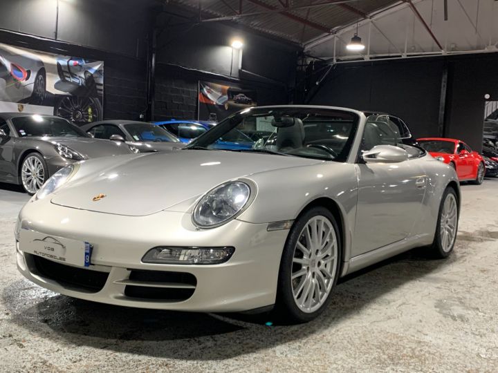 Porsche 997 PORSCHE 997 CARRERA CABRIOLET 3.6 325CV / BVA / PSE / SUPERBE Argent - 1