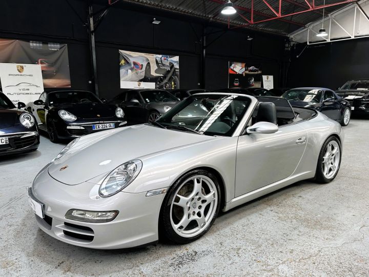 Porsche 997 PORSCHE 997 CARRERA CABRIOLET BVM 3.6 325CV / PSE / 19 / IMS FAIT / SUPERBE Argent - 5