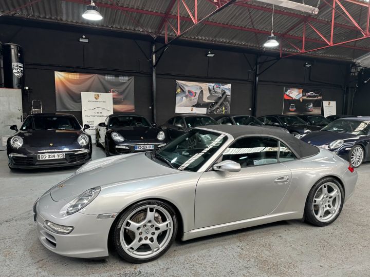 Porsche 997 PORSCHE 997 CARRERA CABRIOLET BVM 3.6 325CV / PSE / 19 / IMS FAIT / SUPERBE Argent - 14