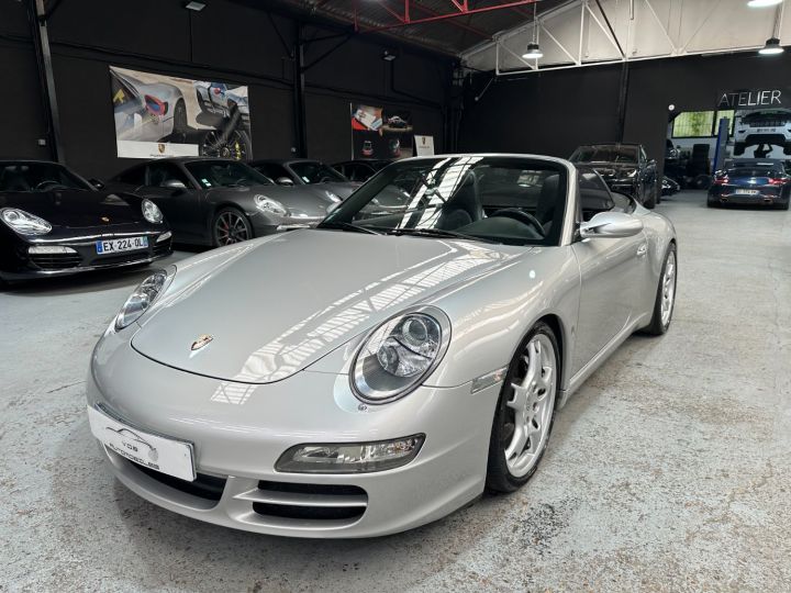 Porsche 997 PORSCHE 997 CARRERA CABRIOLET BVM 3.6 325CV / PSE / 19 / IMS FAIT / SUPERBE Argent - 9