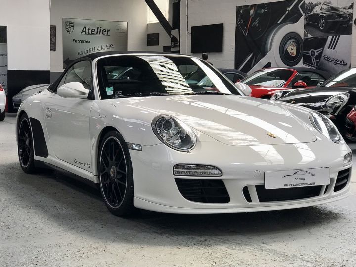 Porsche 997 PORSCHE 997 CARRERA GTS 3.8 408CV BVM CABRIOLE / 25000 KMS / ETAT NEUF Blanc - 5