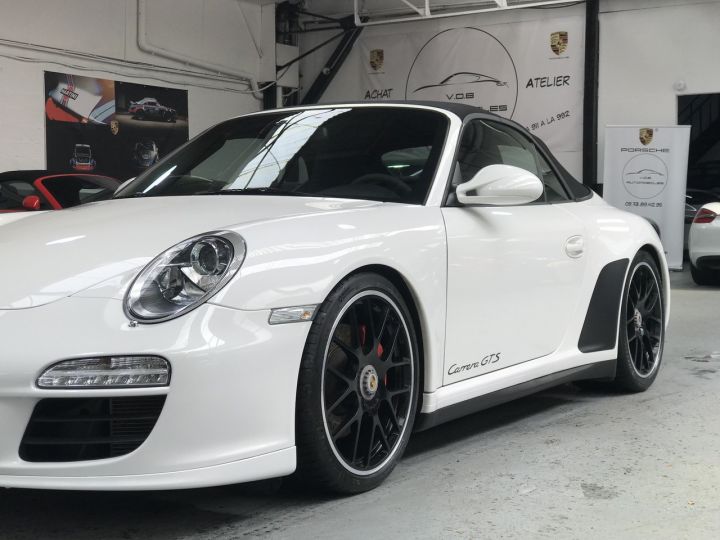 Porsche 997 PORSCHE 997 CARRERA GTS 3.8 408CV BVM CABRIOLE / 25000 KMS / ETAT NEUF Blanc - 2