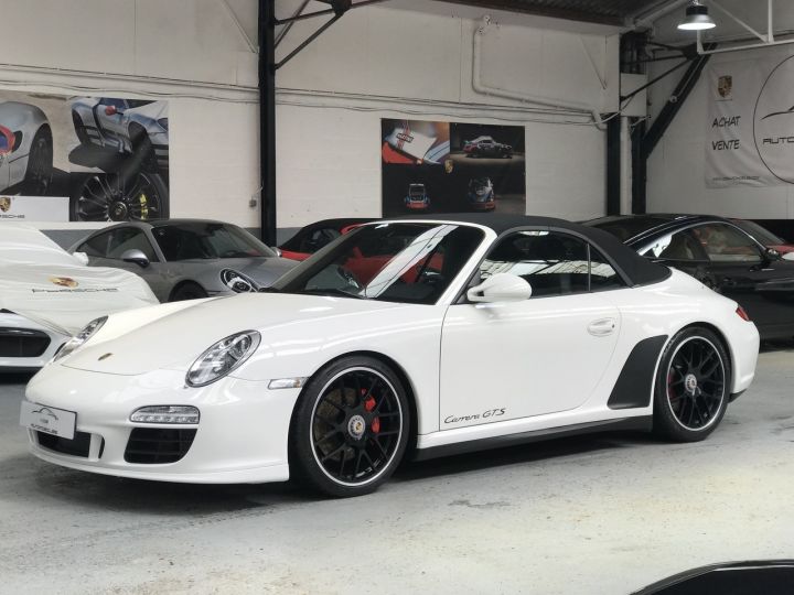 Porsche 997 PORSCHE 997 CARRERA GTS 3.8 408CV BVM CABRIOLE / 25000 KMS / ETAT NEUF Blanc - 4