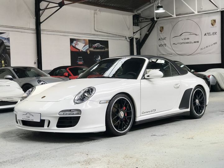 Porsche 997 PORSCHE 997 CARRERA GTS 3.8 408CV BVM CABRIOLE / 25000 KMS / ETAT NEUF Blanc - 1