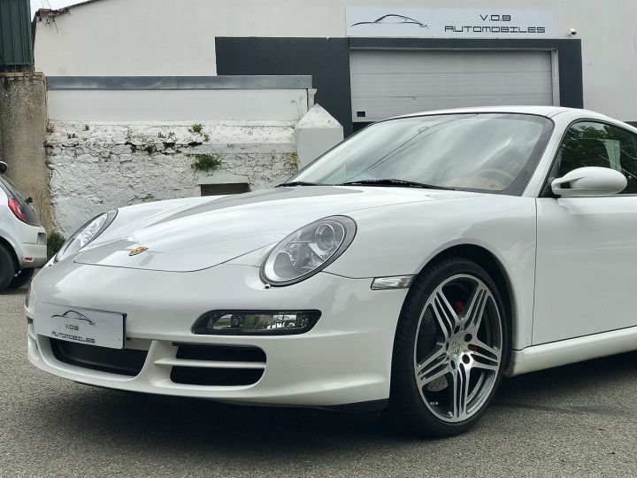 Porsche 997 PORSCHE 997 CARRERA S /3.8 355CV / BVM /59000KMS Blanc - 13