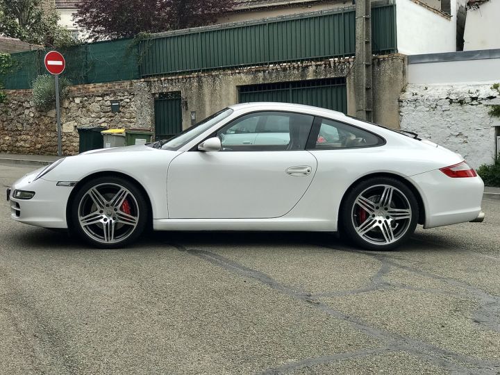 Porsche 997 PORSCHE 997 CARRERA S /3.8 355CV / BVM /59000KMS Blanc - 5