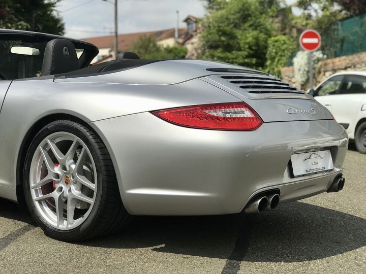 Porsche 997 Porsche 997 Carrera S Cabriolet PDK /3.8 385cv / Chrono /49000kms Gris Gt - 9