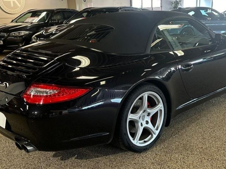 Porsche 997 PORSCHE 997 CARRERA S CABRIOLET PDK / 3.8 385CV / CHRONO /PASM / 54000 KMS Noir - 4