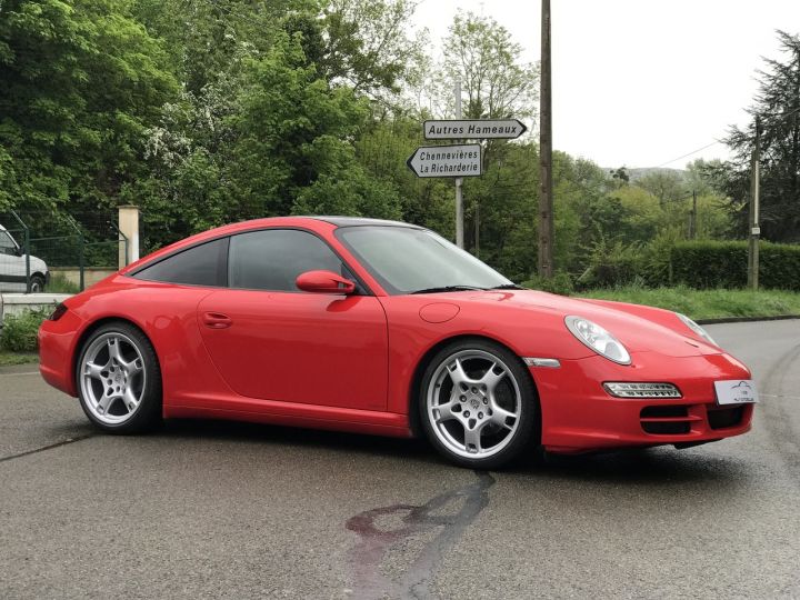 Porsche 997 PORSCHE 997 TARGA 4 / 3.6 325CV /BVM /PASM /84000 KMS Rouge - 18