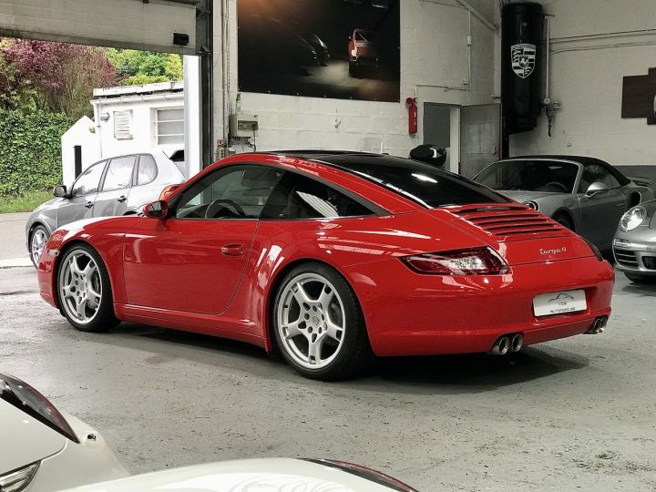 Porsche 997 PORSCHE 997 TARGA 4 / 3.6 325CV /BVM /PASM /84000 KMS Rouge - 4