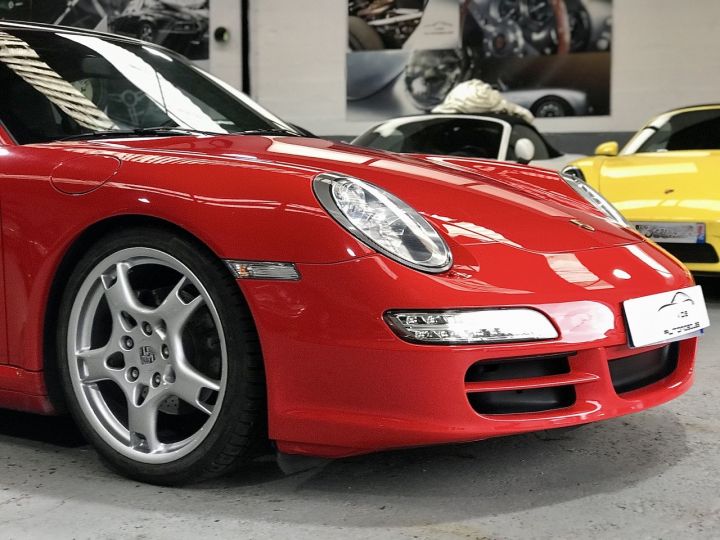 Porsche 997 PORSCHE 997 TARGA 4 / 3.6 325CV /BVM /PASM /84000 KMS Rouge - 16