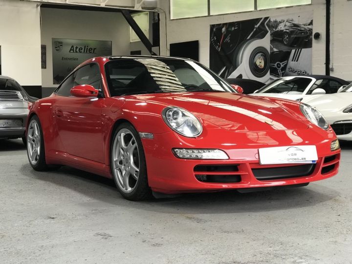 Porsche 997 PORSCHE 997 TARGA 4 / 3.6 325CV /BVM /PASM /84000 KMS Rouge - 6