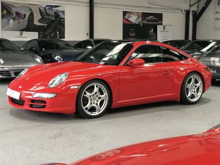 Porsche 997 PORSCHE 997 TARGA 4 / 3.6 325CV /BVM /PASM /84000 KMS Rouge - 26