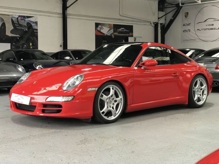 Porsche 997 PORSCHE 997 TARGA 4 / 3.6 325CV /BVM /PASM /84000 KMS Rouge - 2