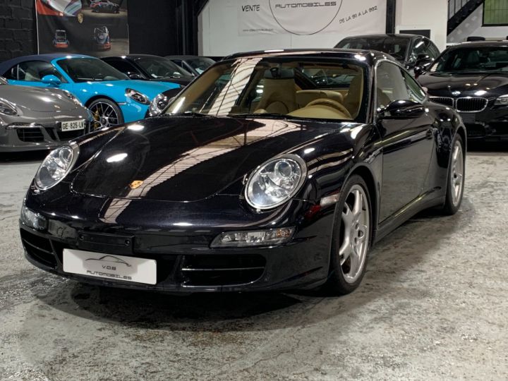 Porsche 997 PORSCHE 997 TARGA 4 / 3.6 325CV /CHRONO / PASM / 65000 KMS SUPERBE Noir - 1