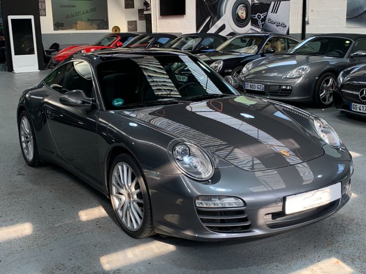 Porsche 997 PORSCHE 997 TARGA 4 3.6 345CV PDK / CHRONO /PSE/ FULL / 86000 KMS Gris Meteor - 14