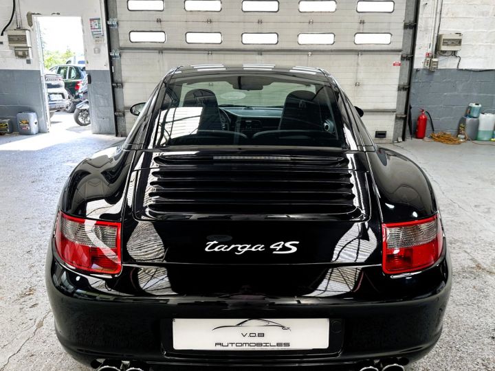 Porsche 997 PORSCHE 997 TARGA 4S 3.8 355CV BVM / PSE / SUPERBE Noir - 11