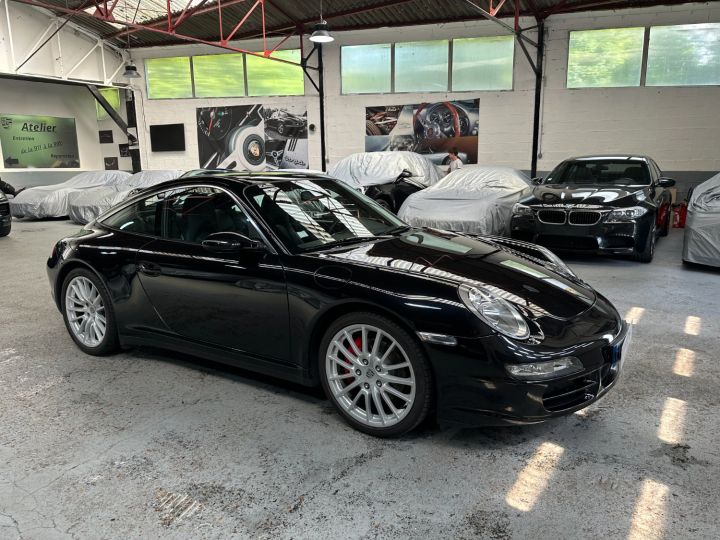 Porsche 997 PORSCHE 997 TARGA 4S 3.8 355CV BVM / PSE / SUPERBE Noir - 16