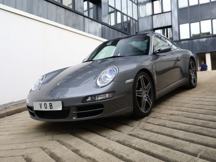 Porsche 997 PORSCHE 997 TARGA 4S TIPTRONIC S 355CV SUPERBE Gris Meteor - 1