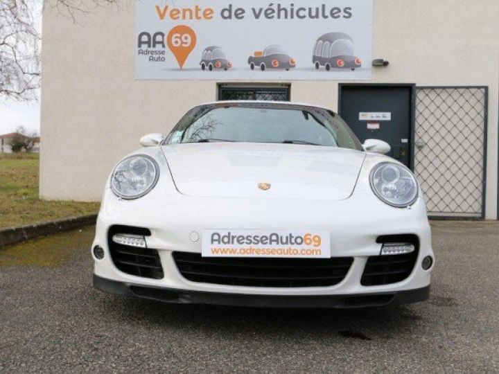 Porsche 997 TURBO 3,6 480 CV COUPE BVM6     Essence BLANC - 3