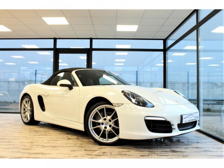 Porsche Boxster 2.7i - 265 - BV PDK - Start&Stop  TYPE 981 CABRIOLET . Blanc - 7