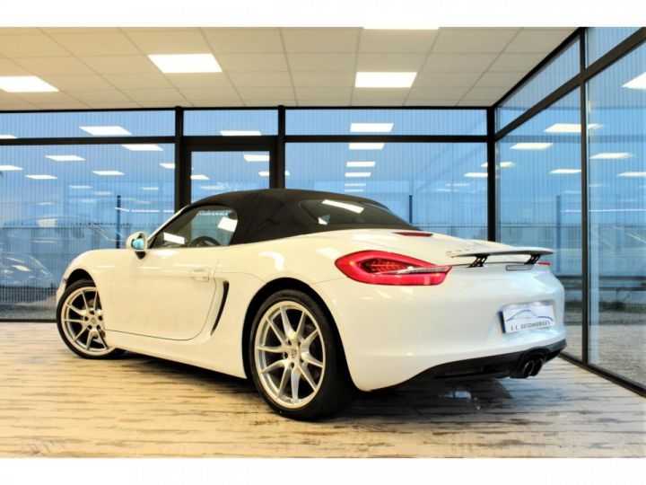 Porsche Boxster 2.7i - 265 - BV PDK - Start&Stop  TYPE 981 CABRIOLET . Blanc - 8