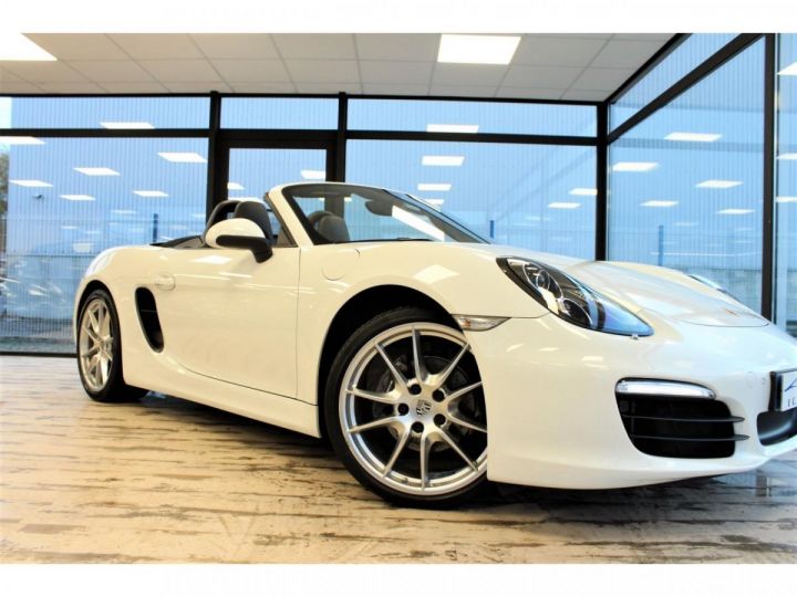 Porsche Boxster 2.7i - 265 - BV PDK - Start&Stop  TYPE 981 CABRIOLET . Blanc - 9