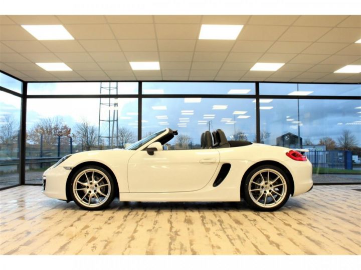 Porsche Boxster 2.7i - 265 - BV PDK - Start&Stop  TYPE 981 CABRIOLET . Blanc - 10