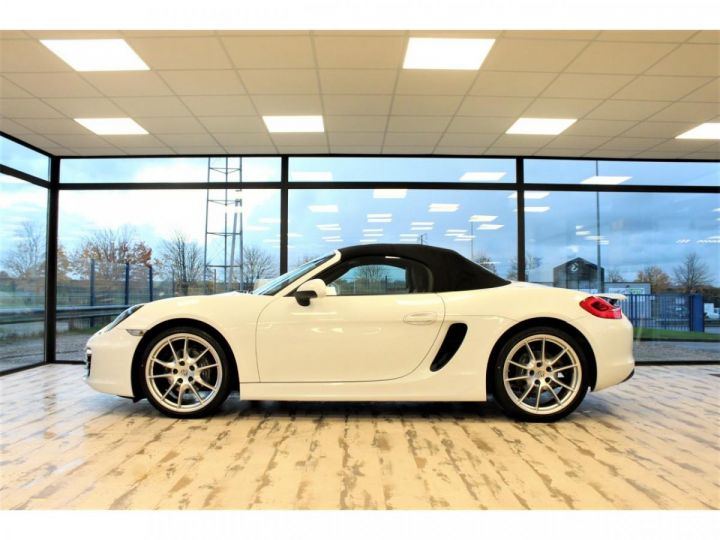 Porsche Boxster 2.7i - 265 - BV PDK - Start&Stop  TYPE 981 CABRIOLET . Blanc - 11