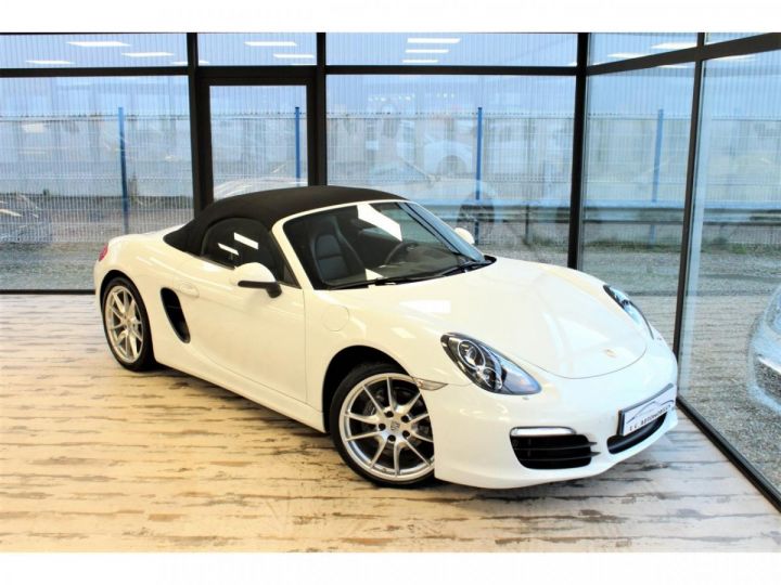 Porsche Boxster 2.7i - 265 - BV PDK - Start&Stop  TYPE 981 CABRIOLET . Blanc - 28