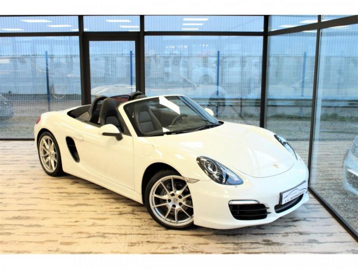 Porsche Boxster 2.7i - 265 - BV PDK - Start&Stop  TYPE 981 CABRIOLET . Blanc - 29